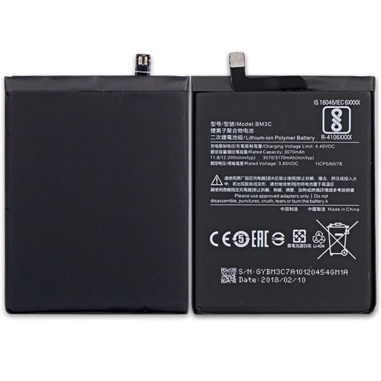 BATERIA PARA XIAOMI MIX BM3C 3070MAH